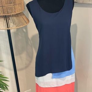 BCBG  MAXAZIRA WOMEN & BLACK n GOLD CLUTCH PURSE.